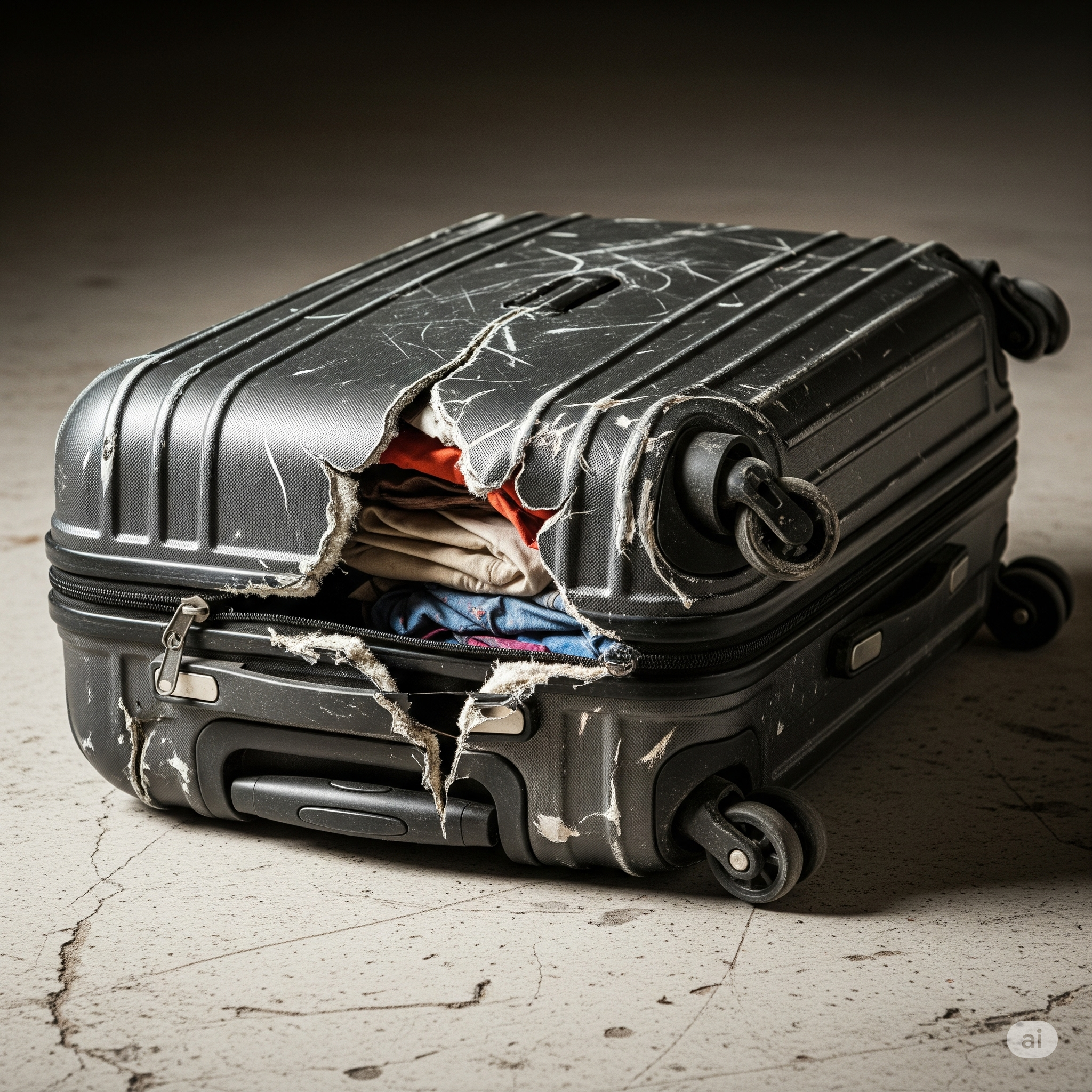 Bagages endommagés